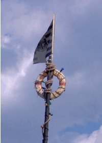 Rettungsring am oststrand